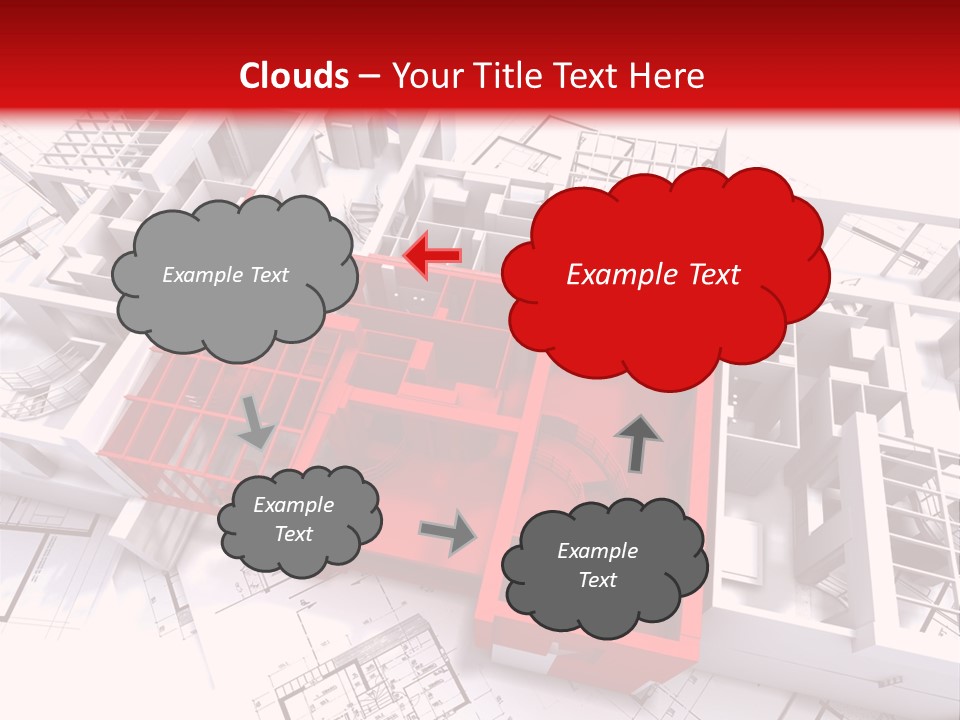 Family Construction Chalet PowerPoint Template