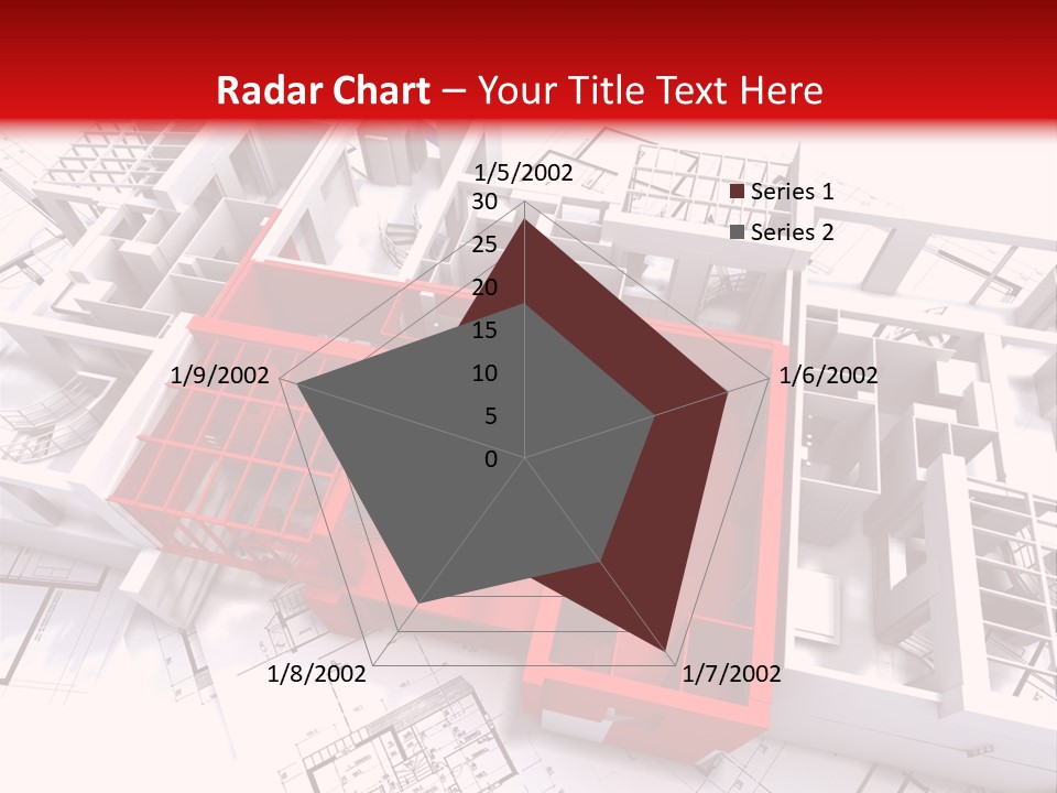 Family Construction Chalet PowerPoint Template