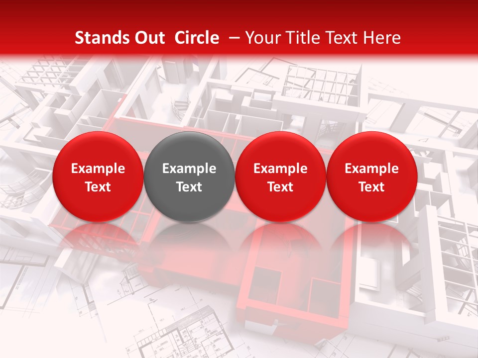 Family Construction Chalet PowerPoint Template