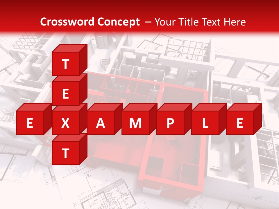 Family Construction Chalet PowerPoint Template