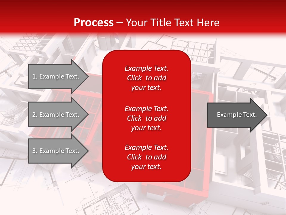 Family Construction Chalet PowerPoint Template