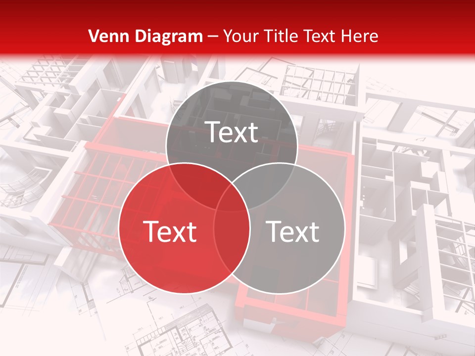 Family Construction Chalet PowerPoint Template