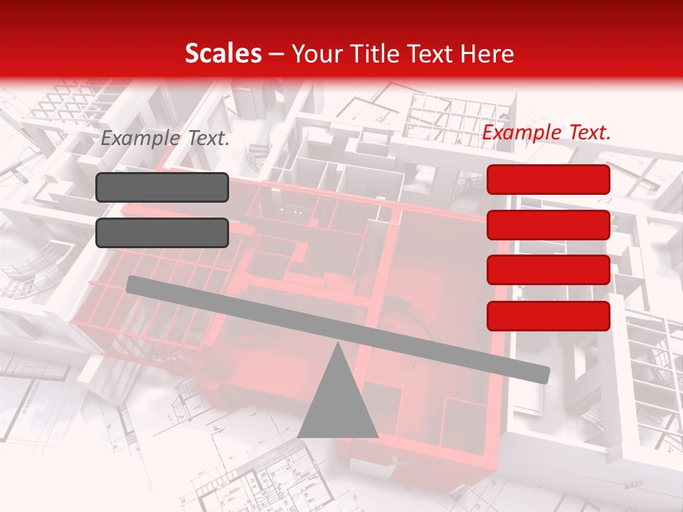 Family Construction Chalet PowerPoint Template