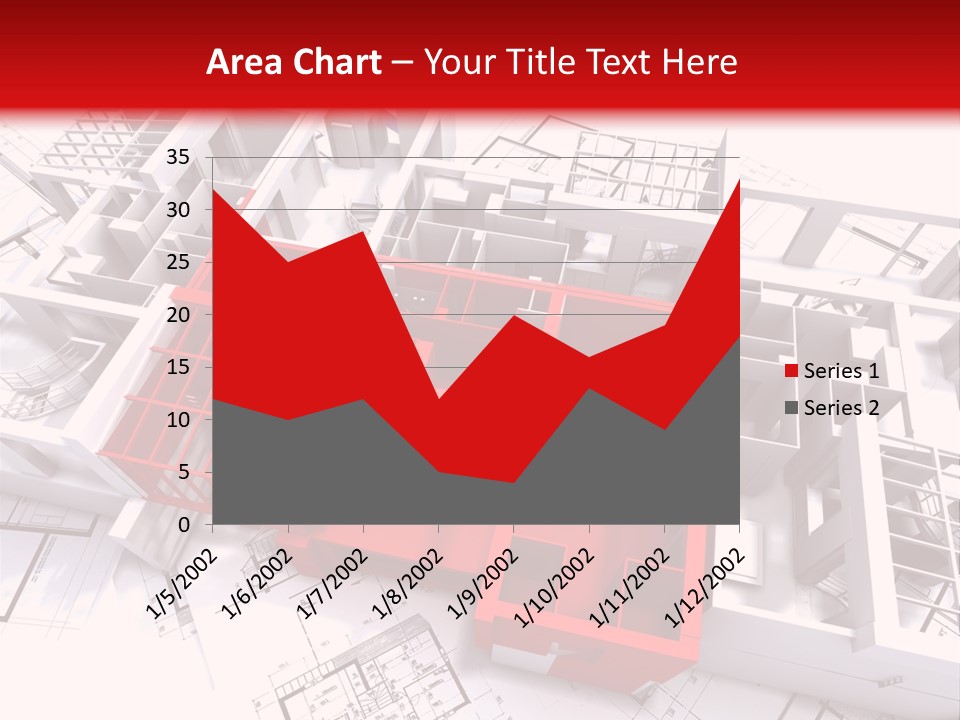 Family Construction Chalet PowerPoint Template