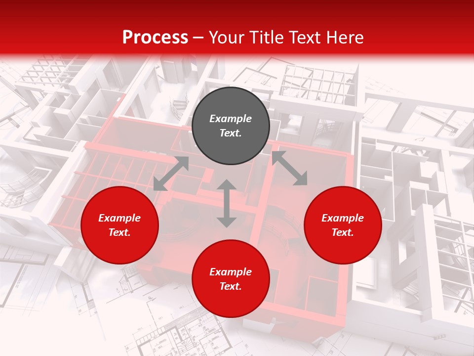 Family Construction Chalet PowerPoint Template