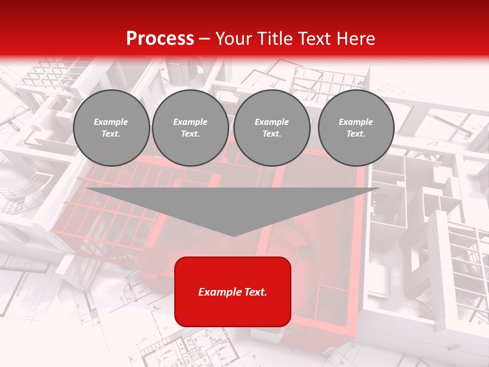 Family Construction Chalet PowerPoint Template