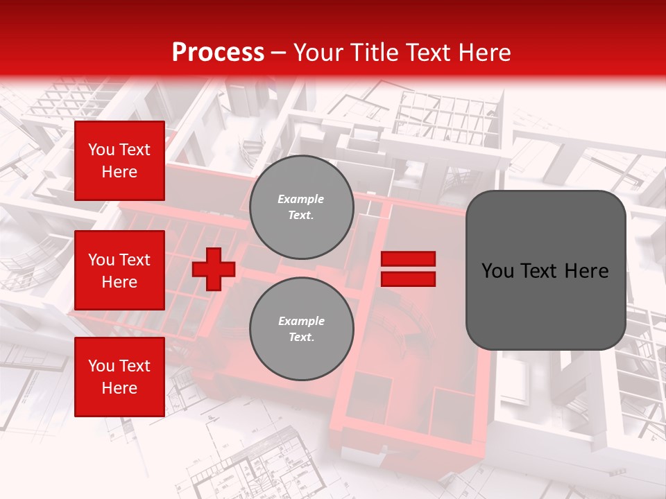Family Construction Chalet PowerPoint Template