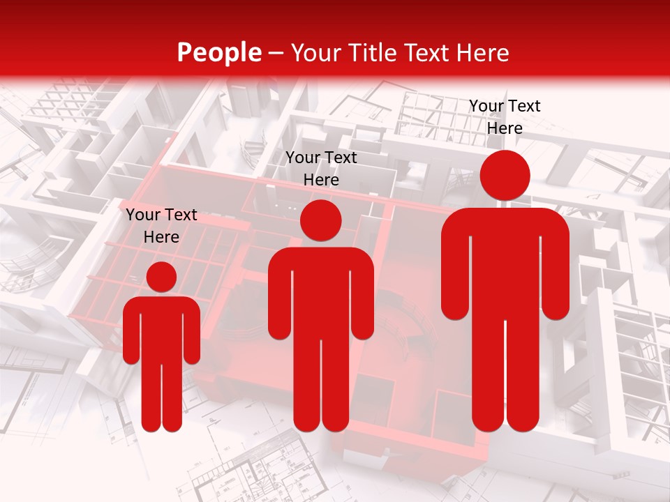 Family Construction Chalet PowerPoint Template