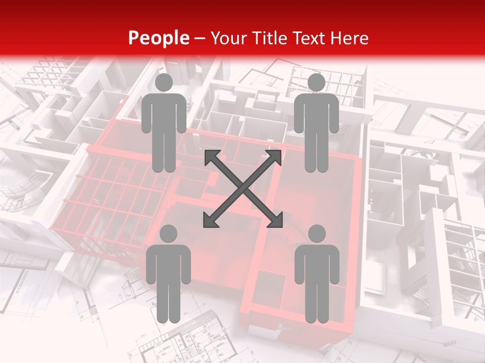 Family Construction Chalet PowerPoint Template