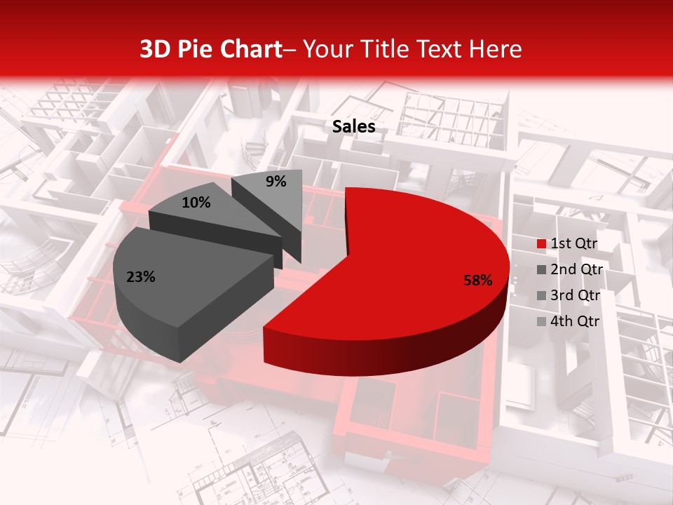 Family Construction Chalet PowerPoint Template