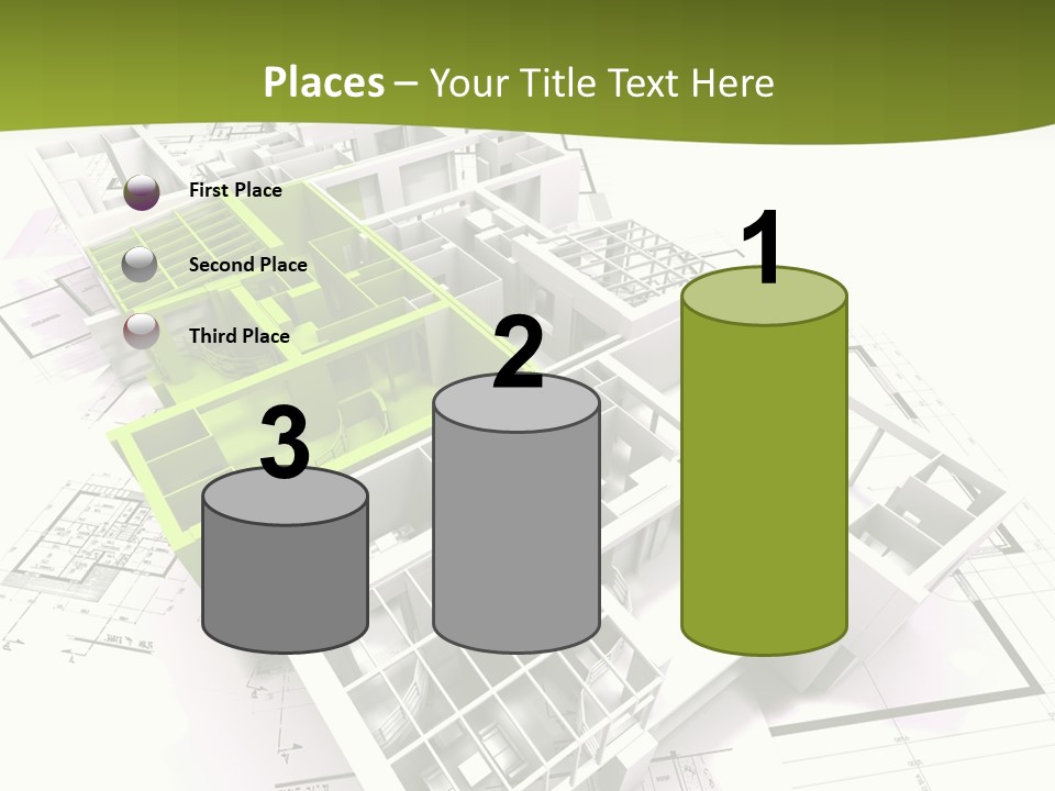 Flat Dwelling Domicile PowerPoint Template