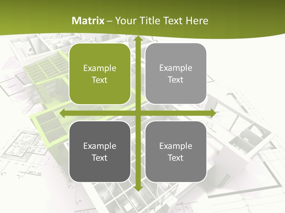 Flat Dwelling Domicile PowerPoint Template