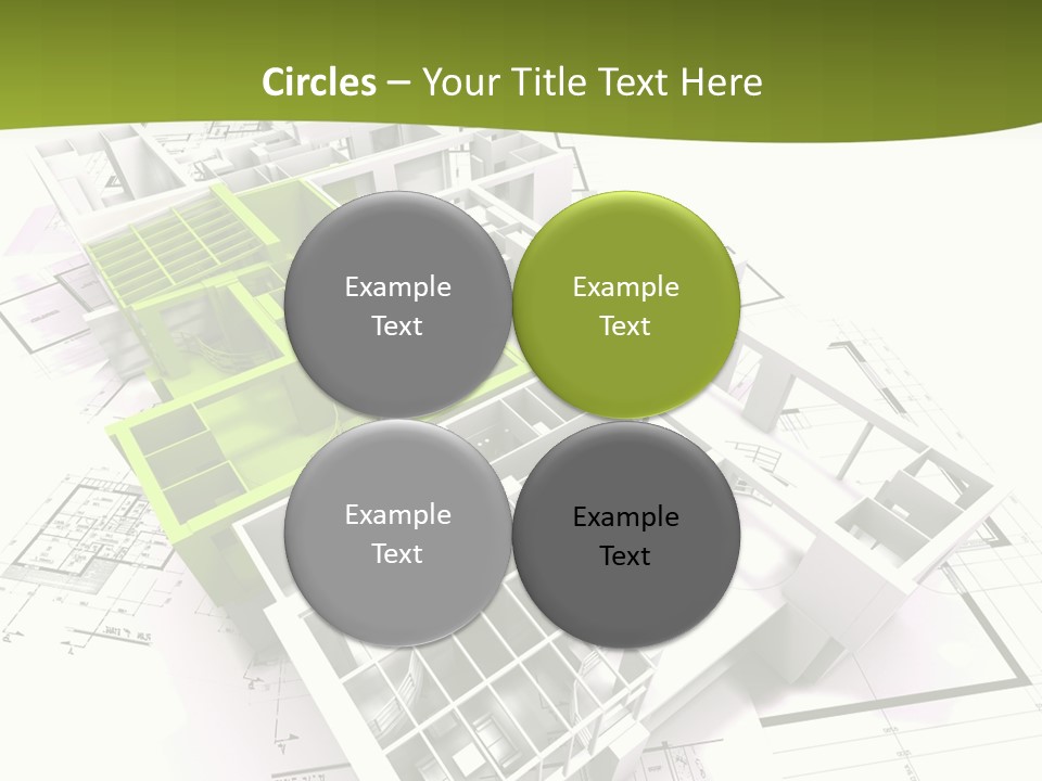 Flat Dwelling Domicile PowerPoint Template