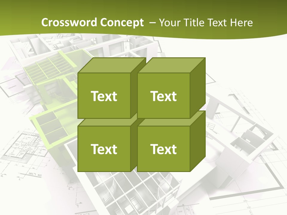Flat Dwelling Domicile PowerPoint Template