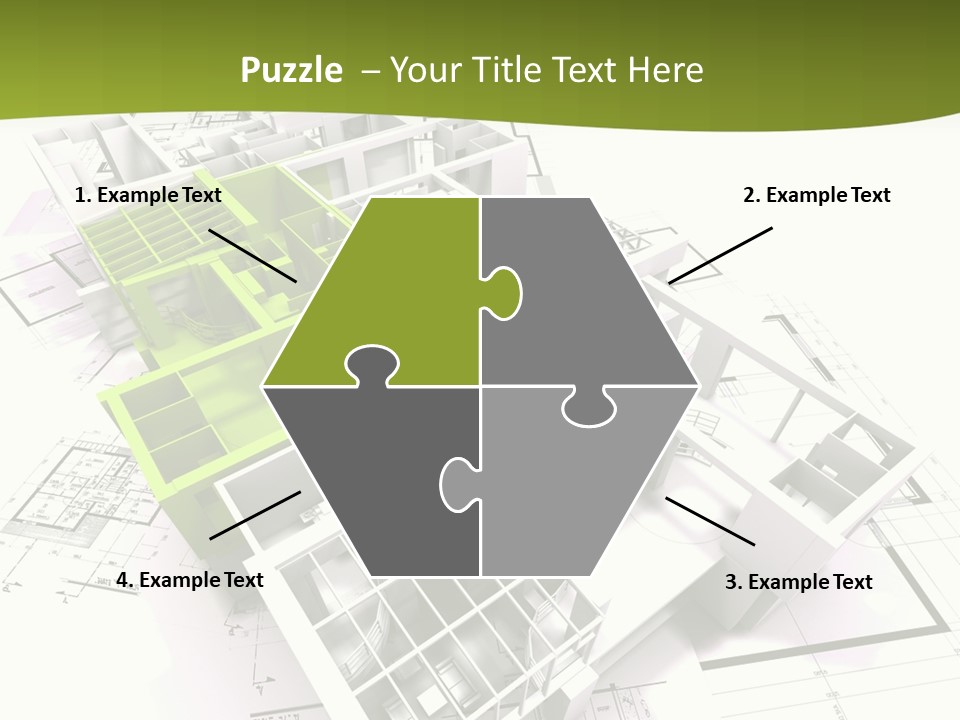 Flat Dwelling Domicile PowerPoint Template