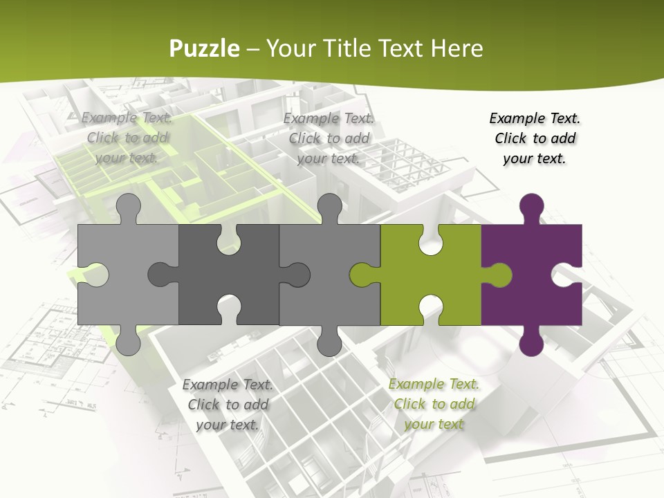 Flat Dwelling Domicile PowerPoint Template