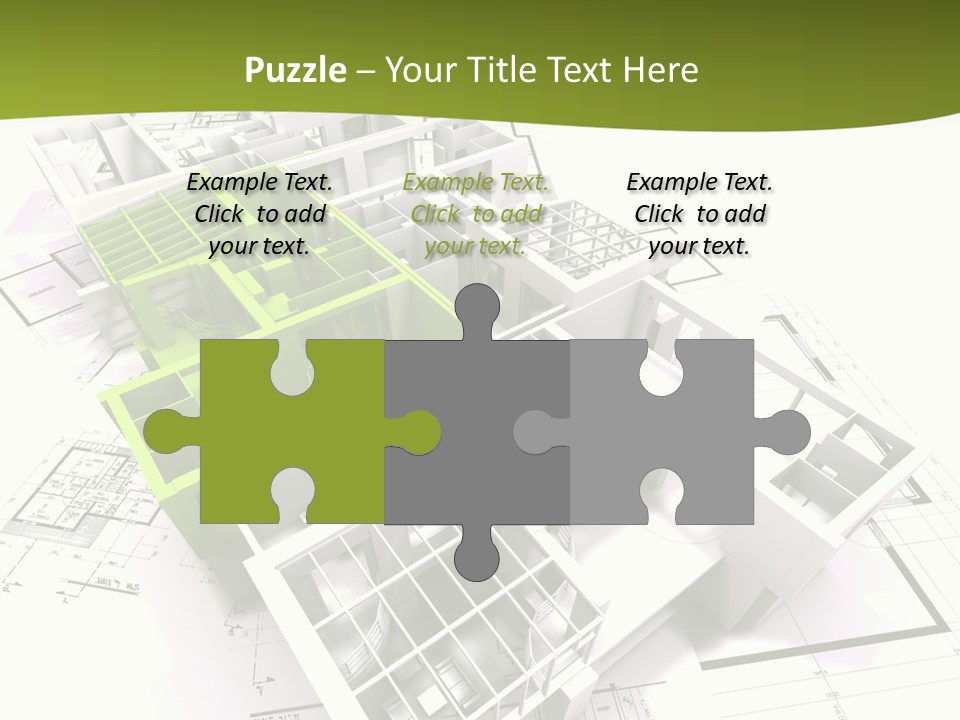 Flat Dwelling Domicile PowerPoint Template