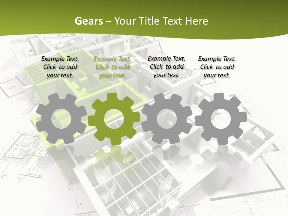 Flat Dwelling Domicile PowerPoint Template