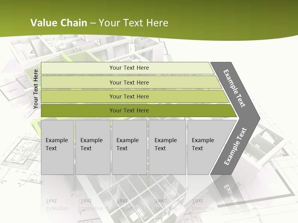 Flat Dwelling Domicile PowerPoint Template