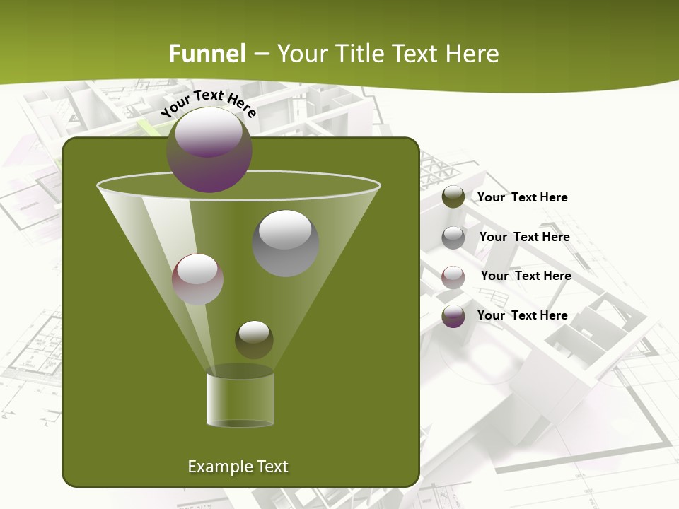Flat Dwelling Domicile PowerPoint Template