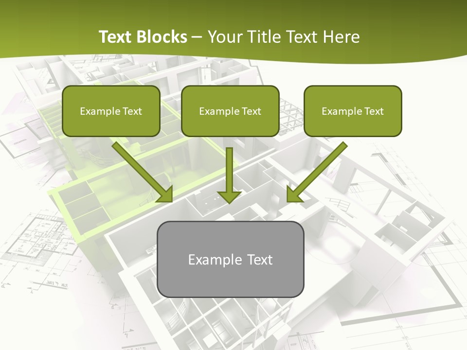 Flat Dwelling Domicile PowerPoint Template