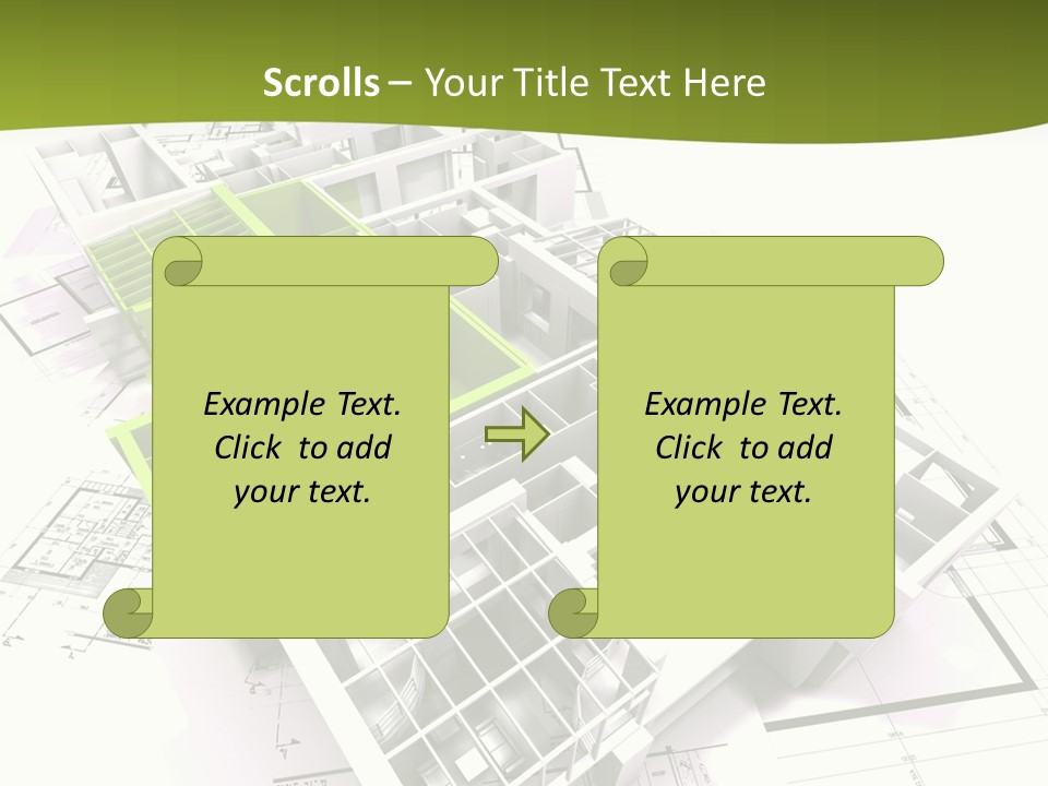 Flat Dwelling Domicile PowerPoint Template