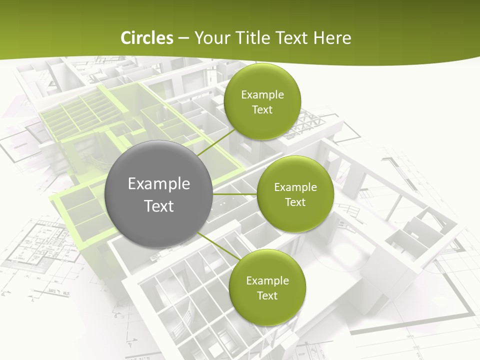 Flat Dwelling Domicile PowerPoint Template