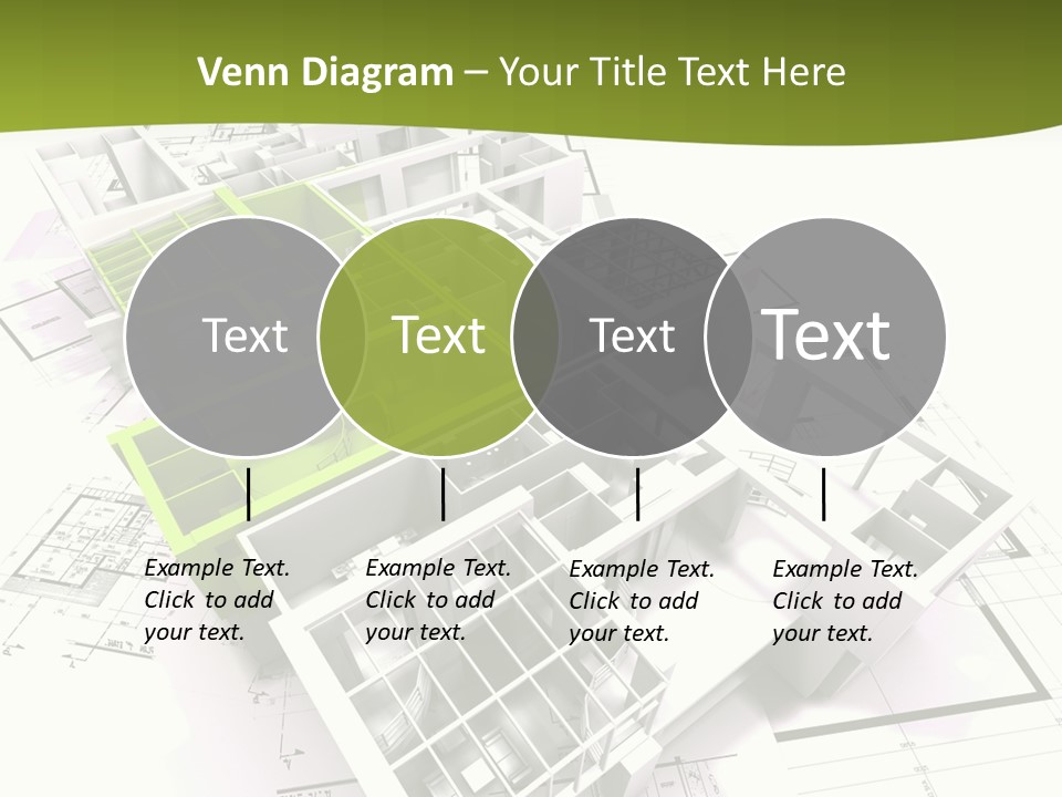 Flat Dwelling Domicile PowerPoint Template
