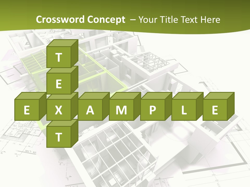 Flat Dwelling Domicile PowerPoint Template
