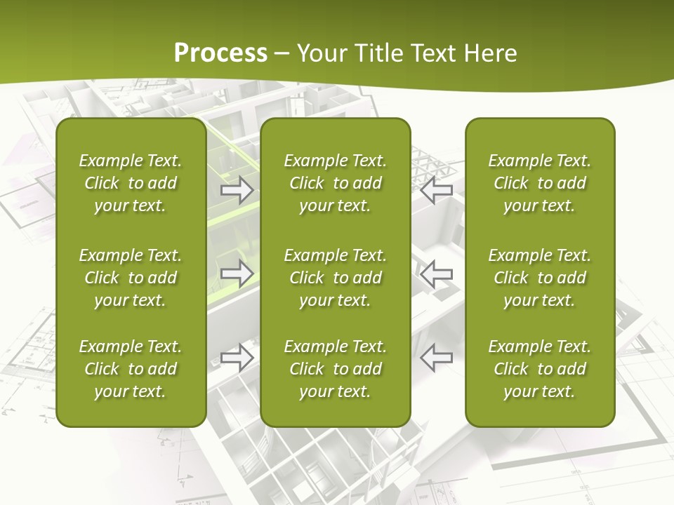 Flat Dwelling Domicile PowerPoint Template