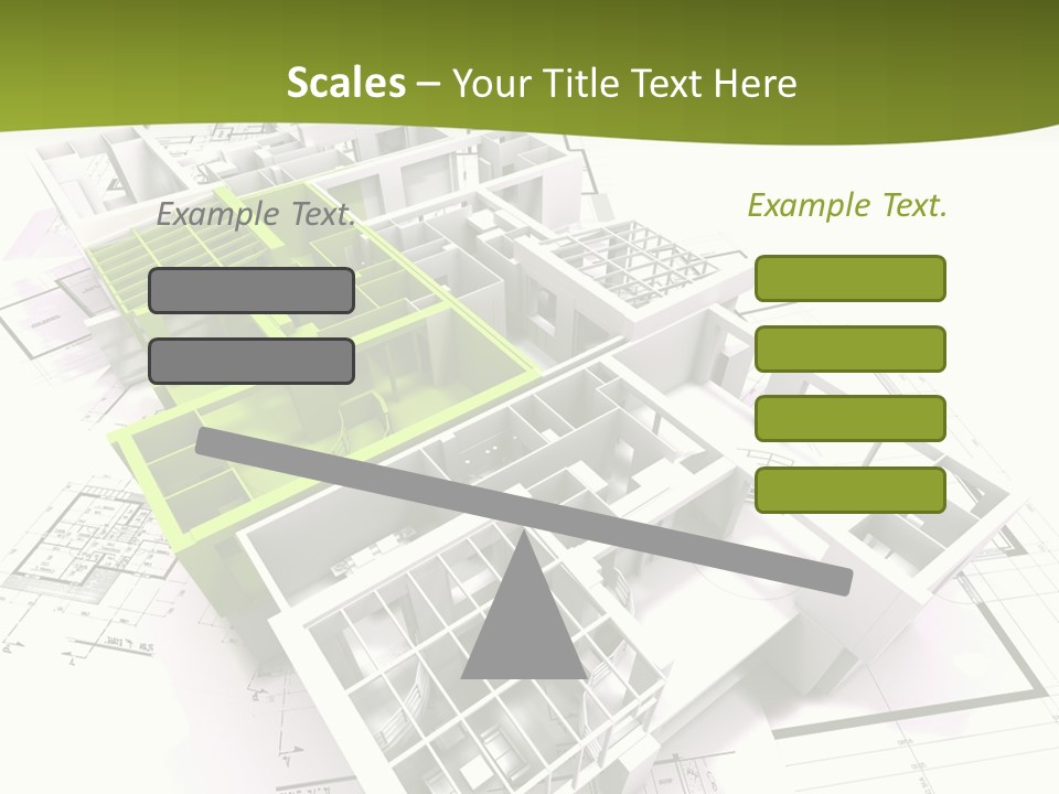 Flat Dwelling Domicile PowerPoint Template