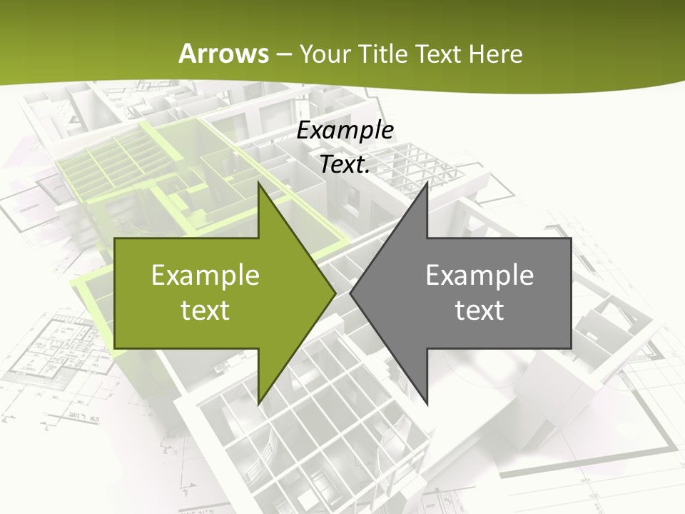 Flat Dwelling Domicile PowerPoint Template