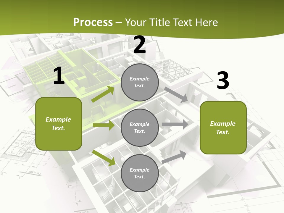 Flat Dwelling Domicile PowerPoint Template