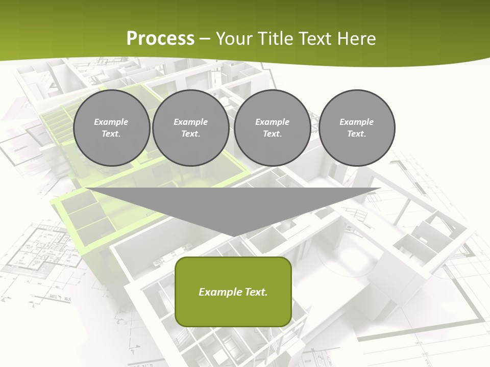 Flat Dwelling Domicile PowerPoint Template