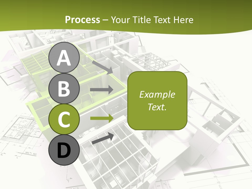 Flat Dwelling Domicile PowerPoint Template