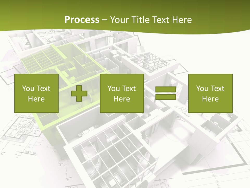 Flat Dwelling Domicile PowerPoint Template