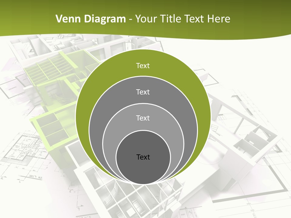 Flat Dwelling Domicile PowerPoint Template
