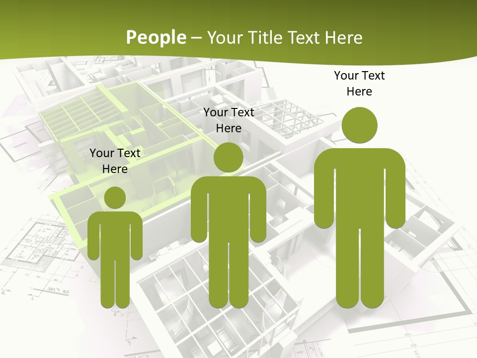 Flat Dwelling Domicile PowerPoint Template