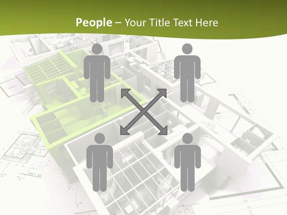 Flat Dwelling Domicile PowerPoint Template