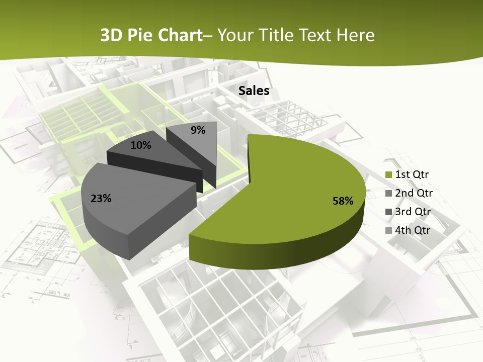 Flat Dwelling Domicile PowerPoint Template