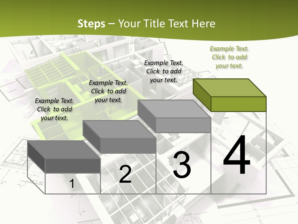Flat Dwelling Domicile PowerPoint Template