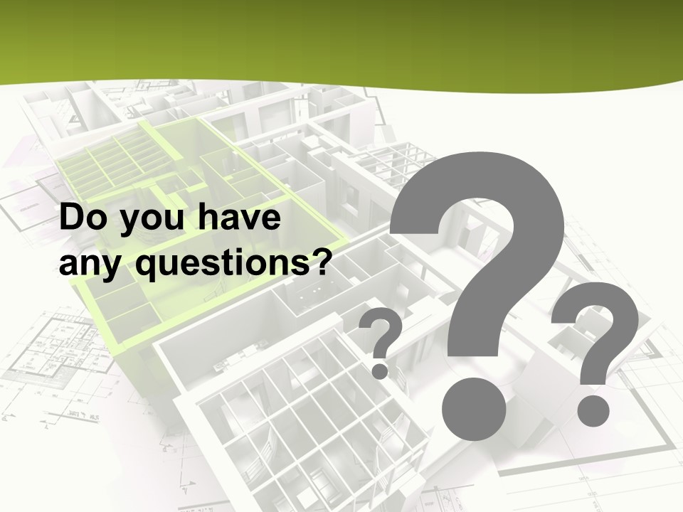 Flat Dwelling Domicile PowerPoint Template