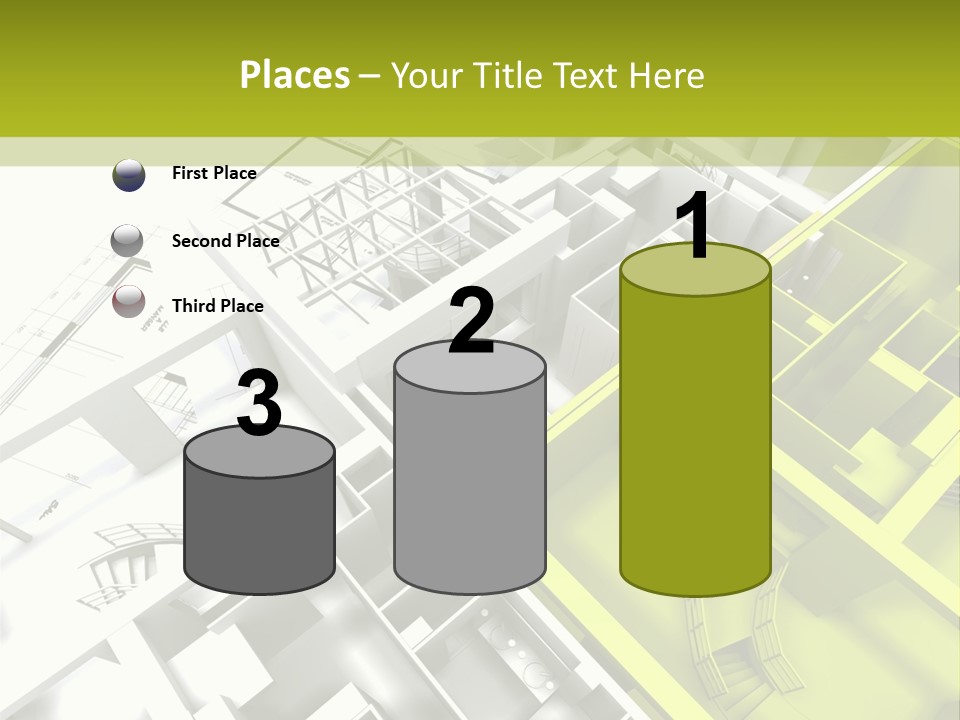 Chalet Building Architecture PowerPoint Template