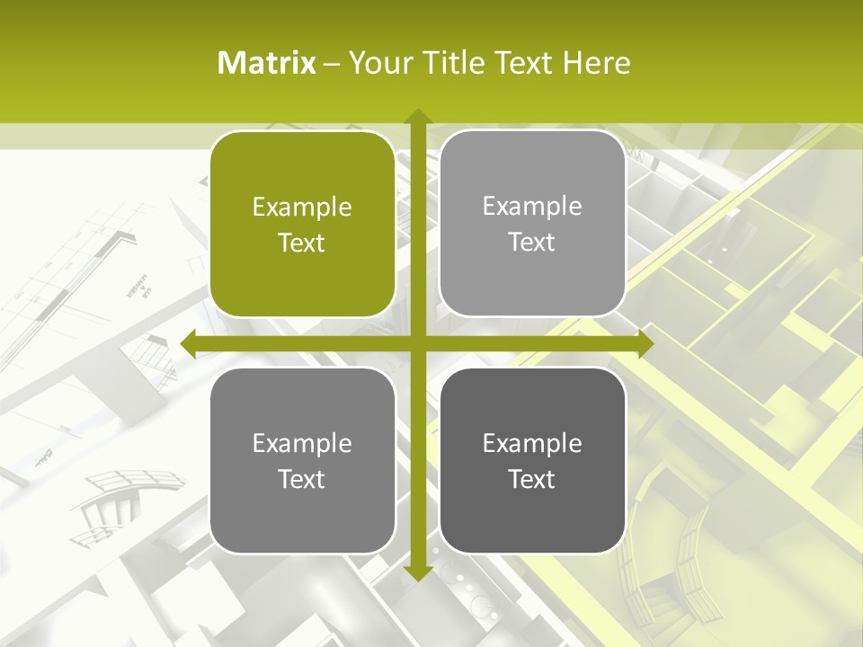 Chalet Building Architecture PowerPoint Template
