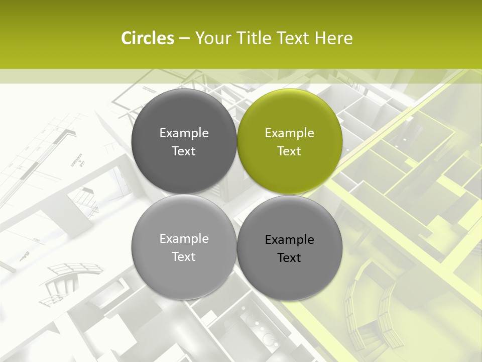 Chalet Building Architecture PowerPoint Template