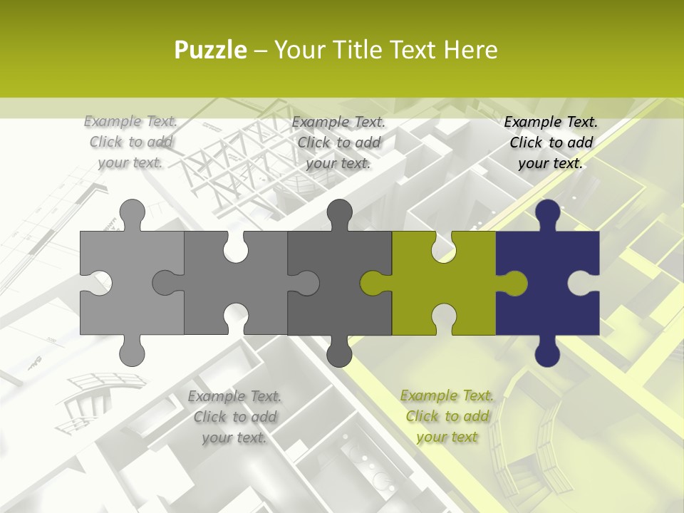 Chalet Building Architecture PowerPoint Template