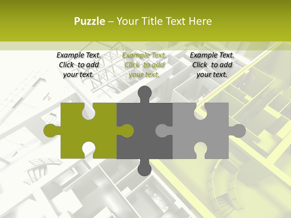 Chalet Building Architecture PowerPoint Template