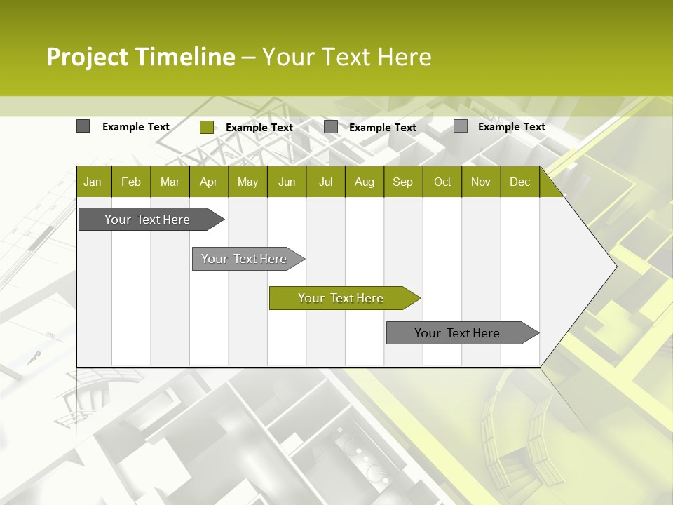 Chalet Building Architecture PowerPoint Template
