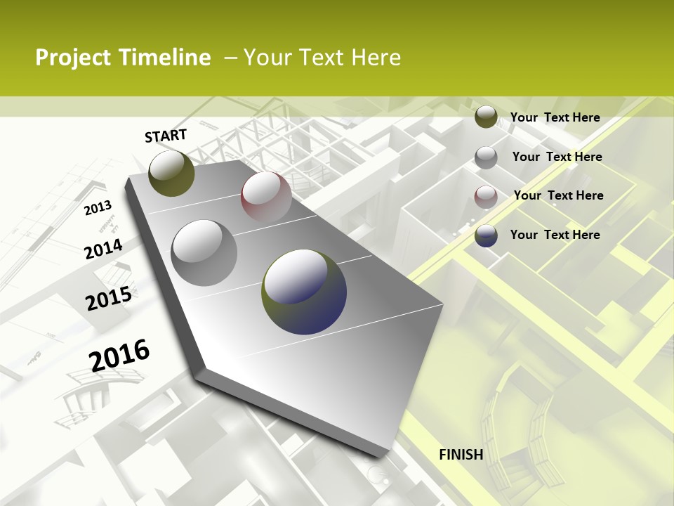 Chalet Building Architecture PowerPoint Template