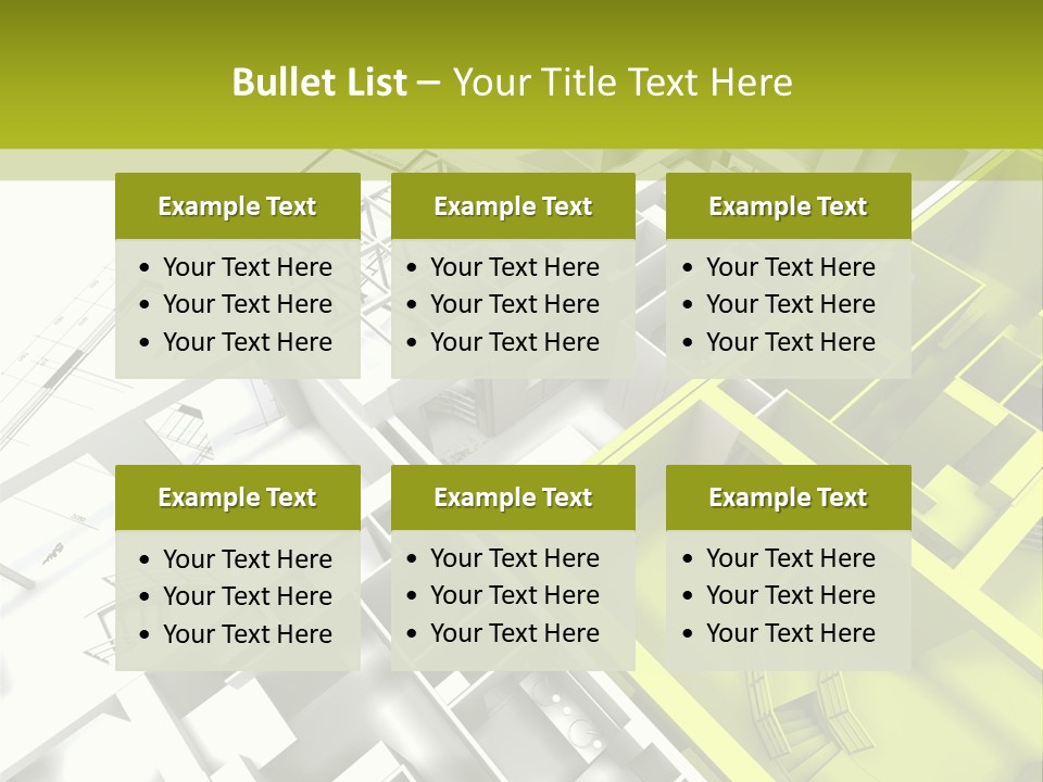 Chalet Building Architecture PowerPoint Template